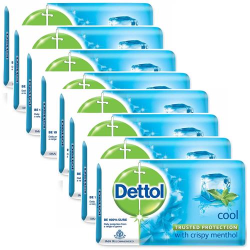 DETTOL COOL SOAP 8*125g